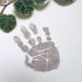 Aftrykssæt til babys hånd og for blækfrit DIY babyaftryk fra PRIK og STREG