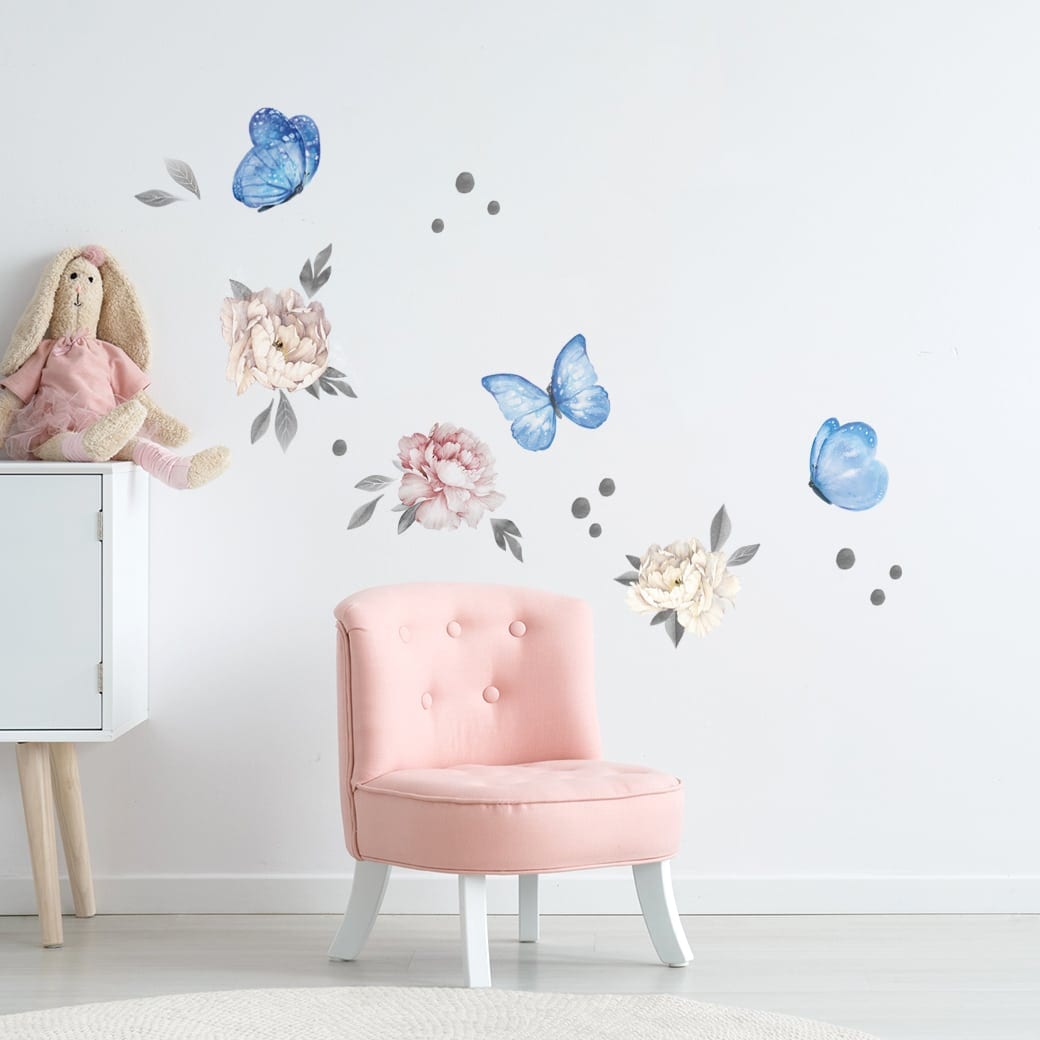 Blomster Wallstickers – S