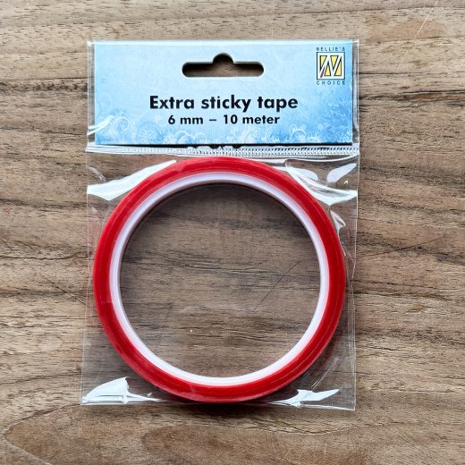 Dobbeltklæbende tape ekstra stærk 6mm