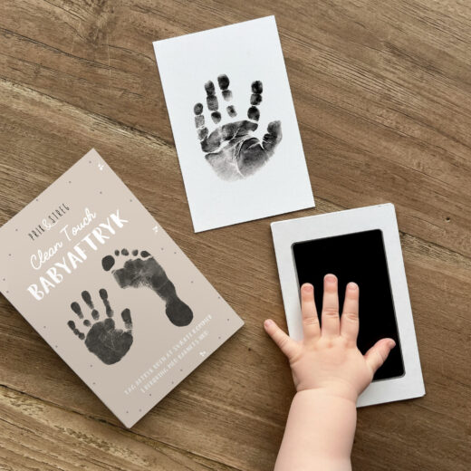 Clean Touch babyaftryk fra PRIK og STREG