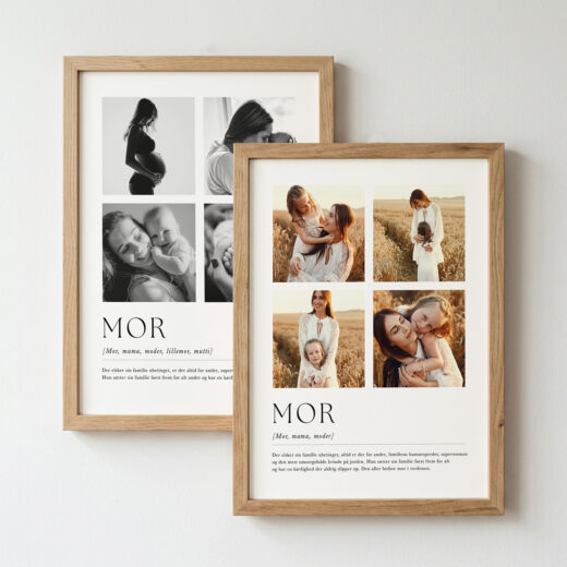 Mor plakat | Fotos | personlig tekst