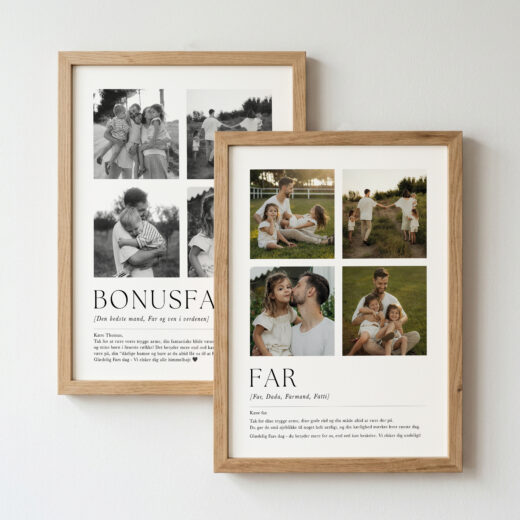 Far plakat | Fotos | personlig tekst