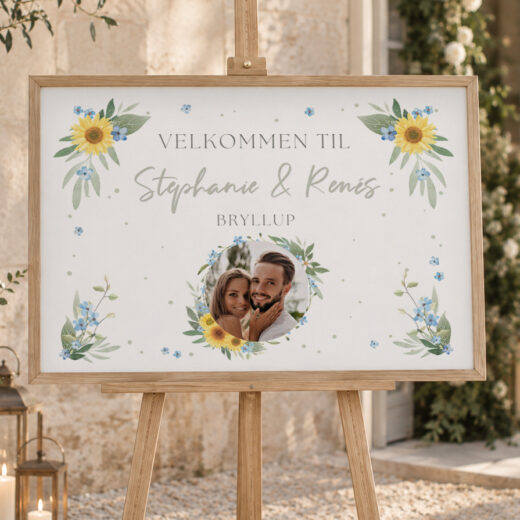 Velkomstplakat | Forget Me Not