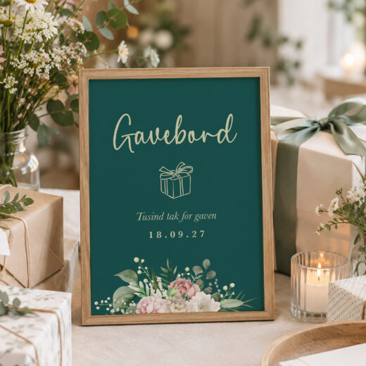 Design-selv skilt A4 | Fairytale