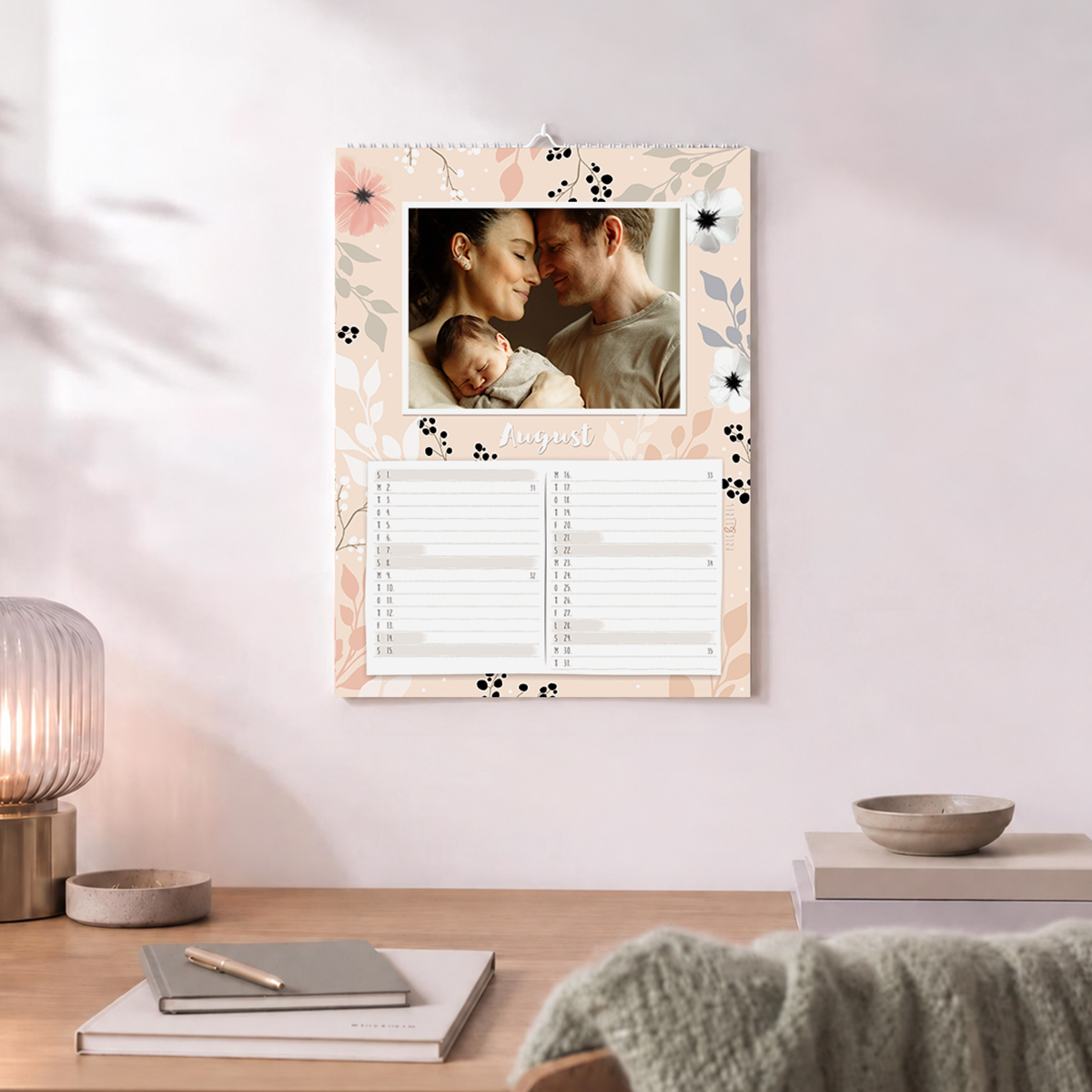 Fotokalender 2027 med planter